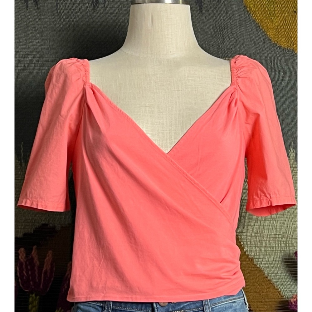 Anthropologie Wrap Top S